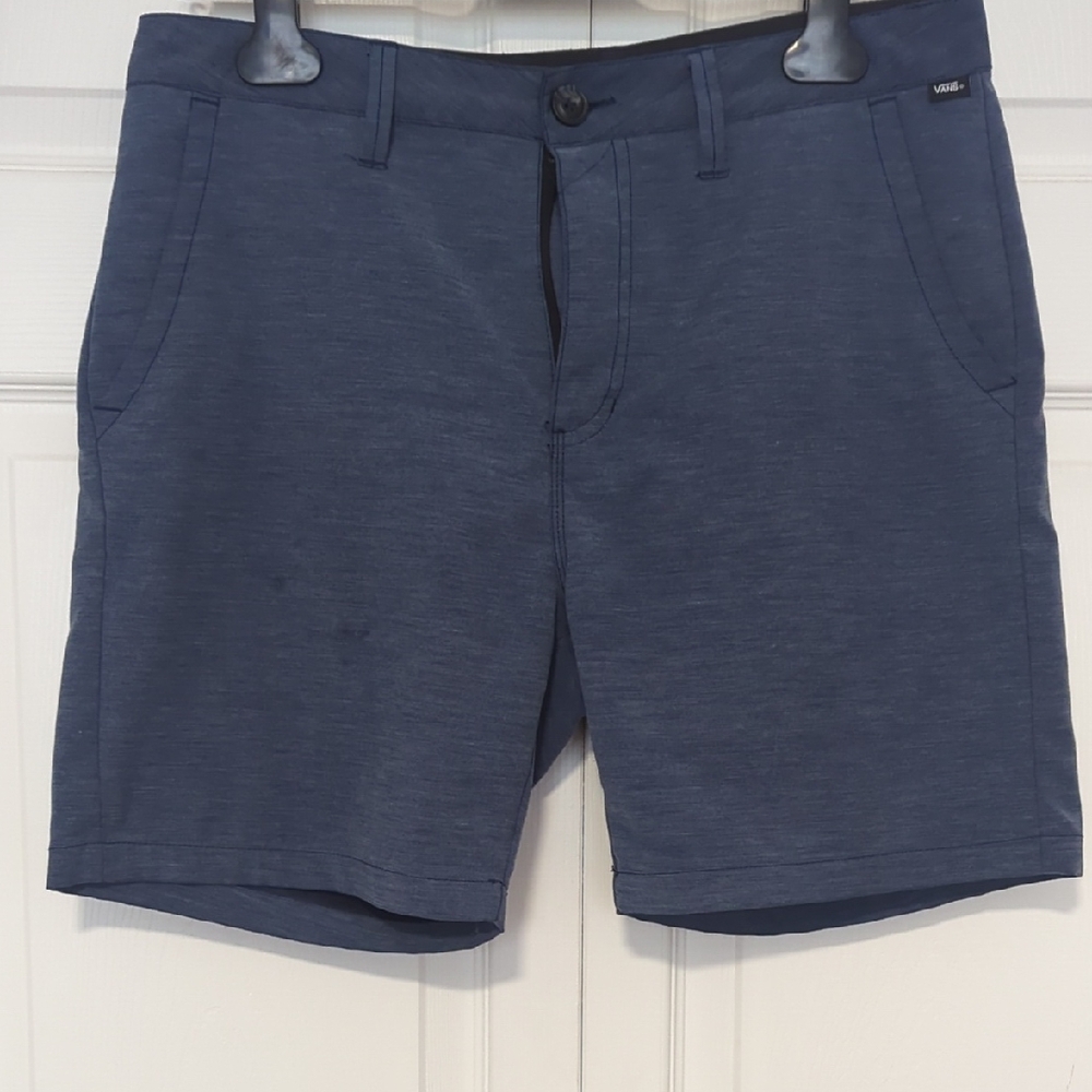 Vans Navy Flat Front Men's Shorts